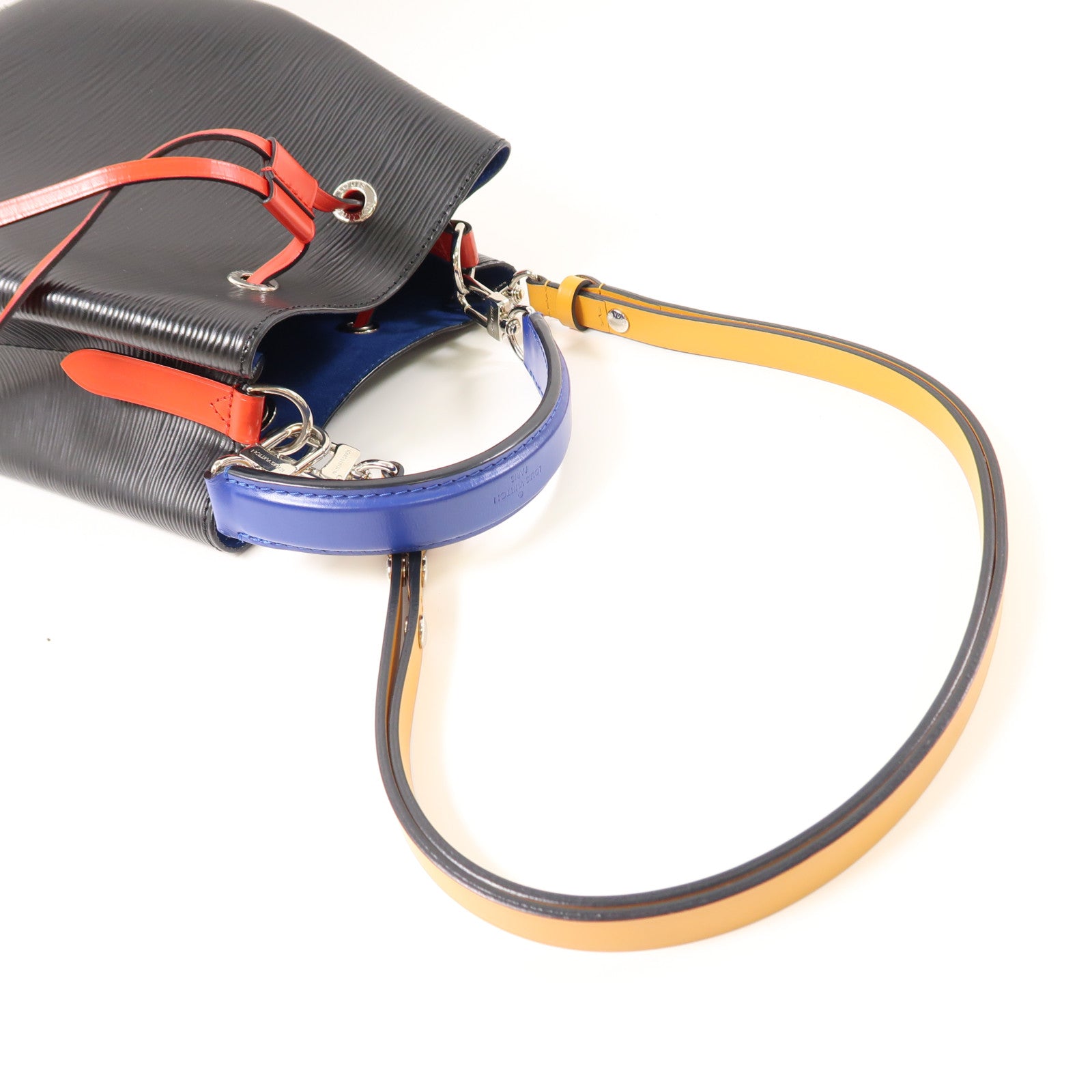 LOUIS VUITTON Epi Neo Noe BB銀扣手挽肩背兩用袋