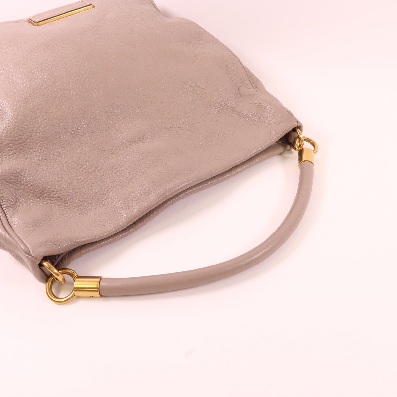 MARC JACOBS 牛皮皮革2 Way Shoulder Bag金扣手挽肩背兩用袋