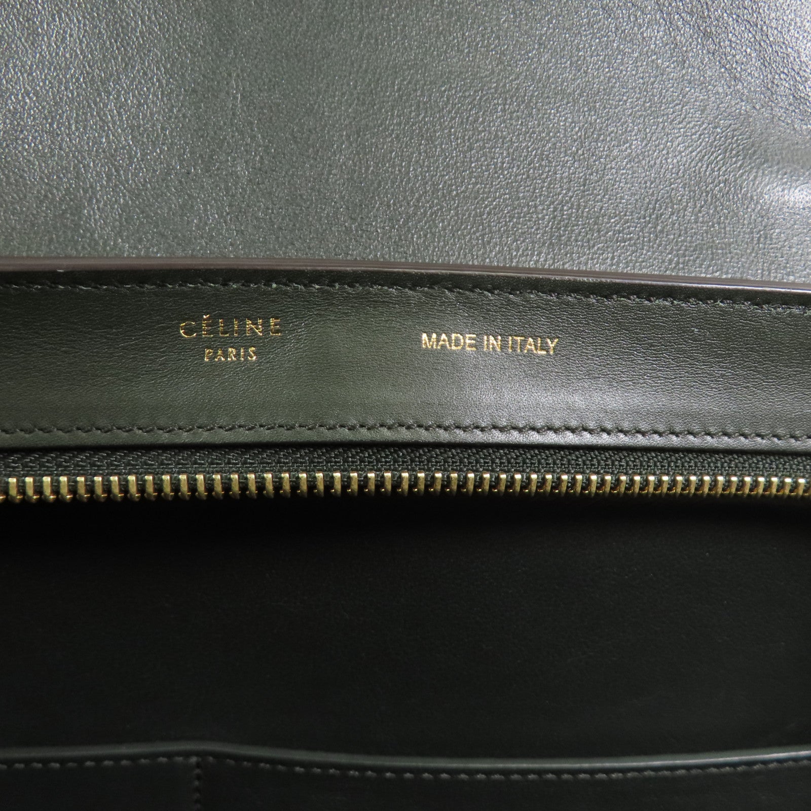 CELINE 牛皮皮革Trapeze金扣手挽肩背兩用袋