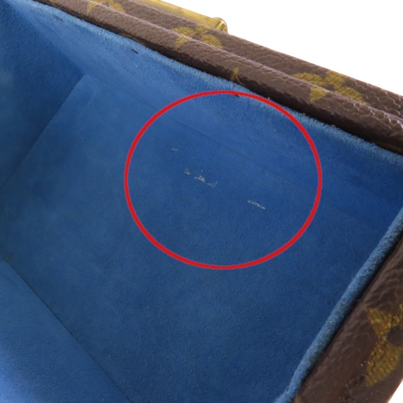 LOUIS VUITTON Monogram Coffret Tresor Box20金扣經典手提箱