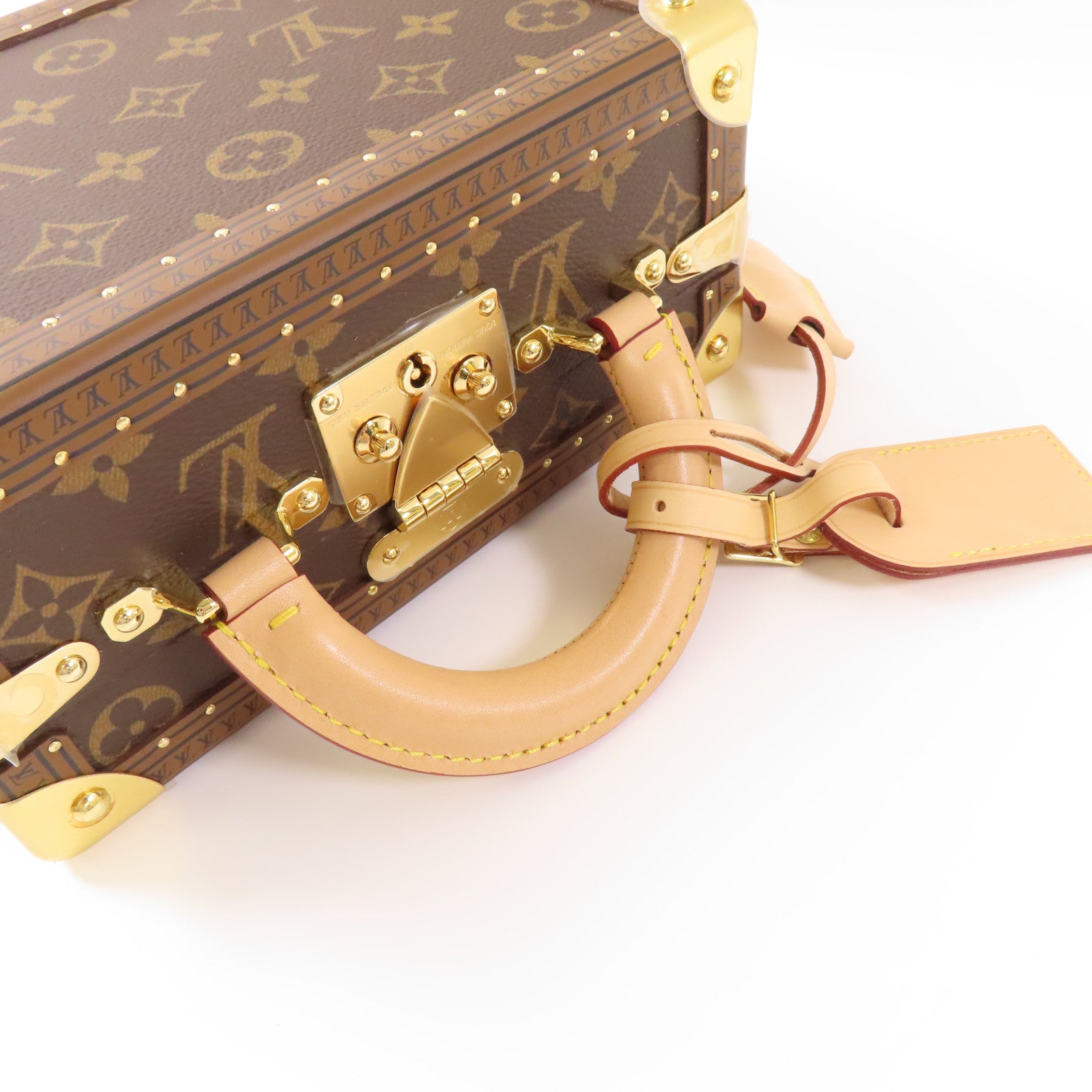 LOUIS VUITTON 【激減優惠】Monogram Petite Valise金扣手挽肩背兩用袋