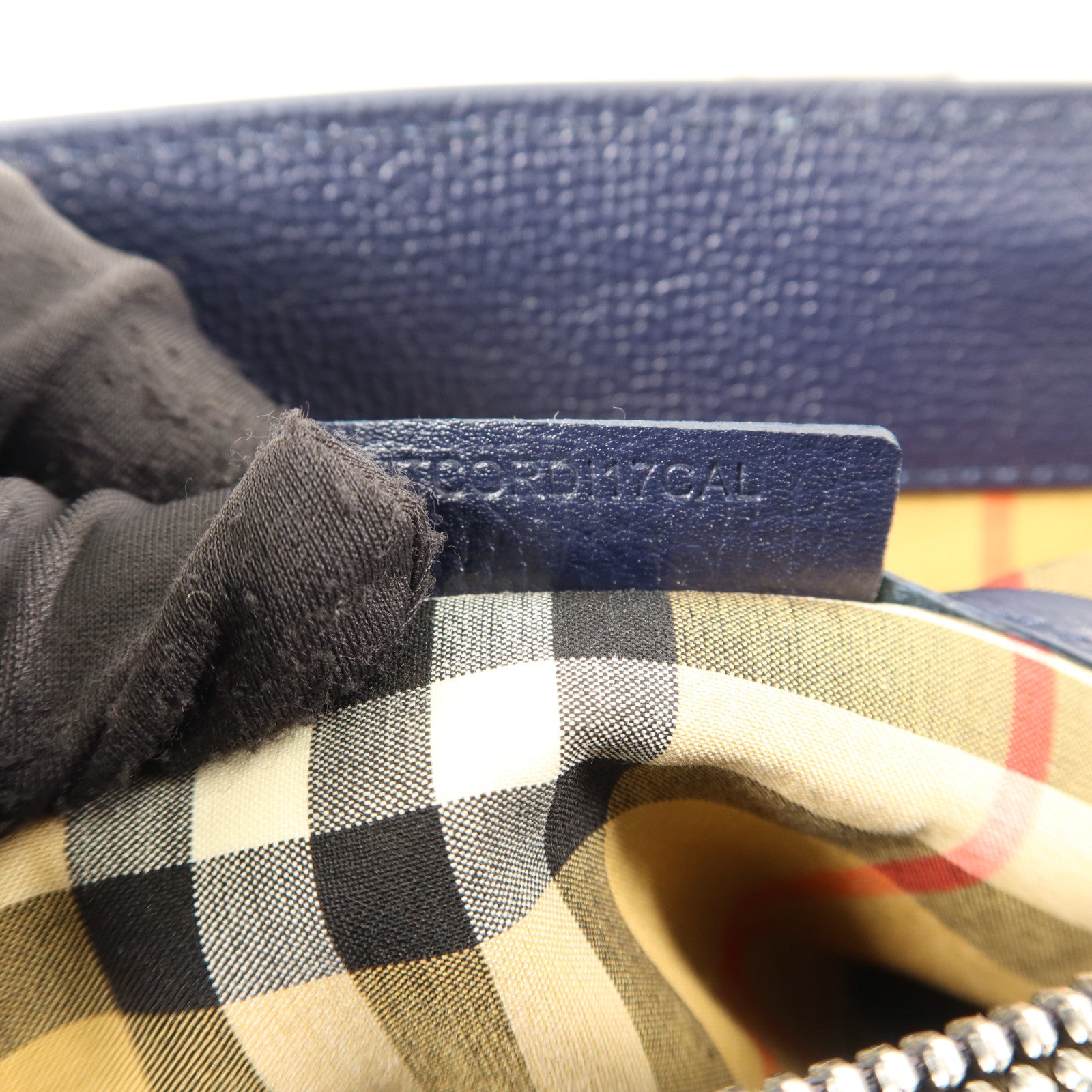 BURBERRY 牛皮皮革Banner Bag銀扣手挽肩背兩用袋