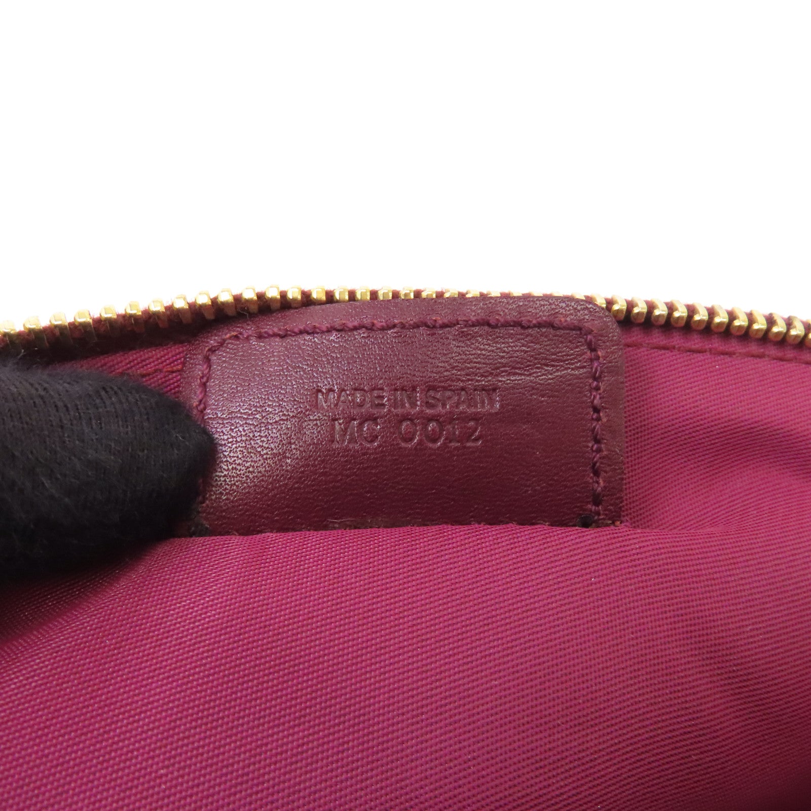Dior 帆布Shoulder Bag金扣肩背袋紅色