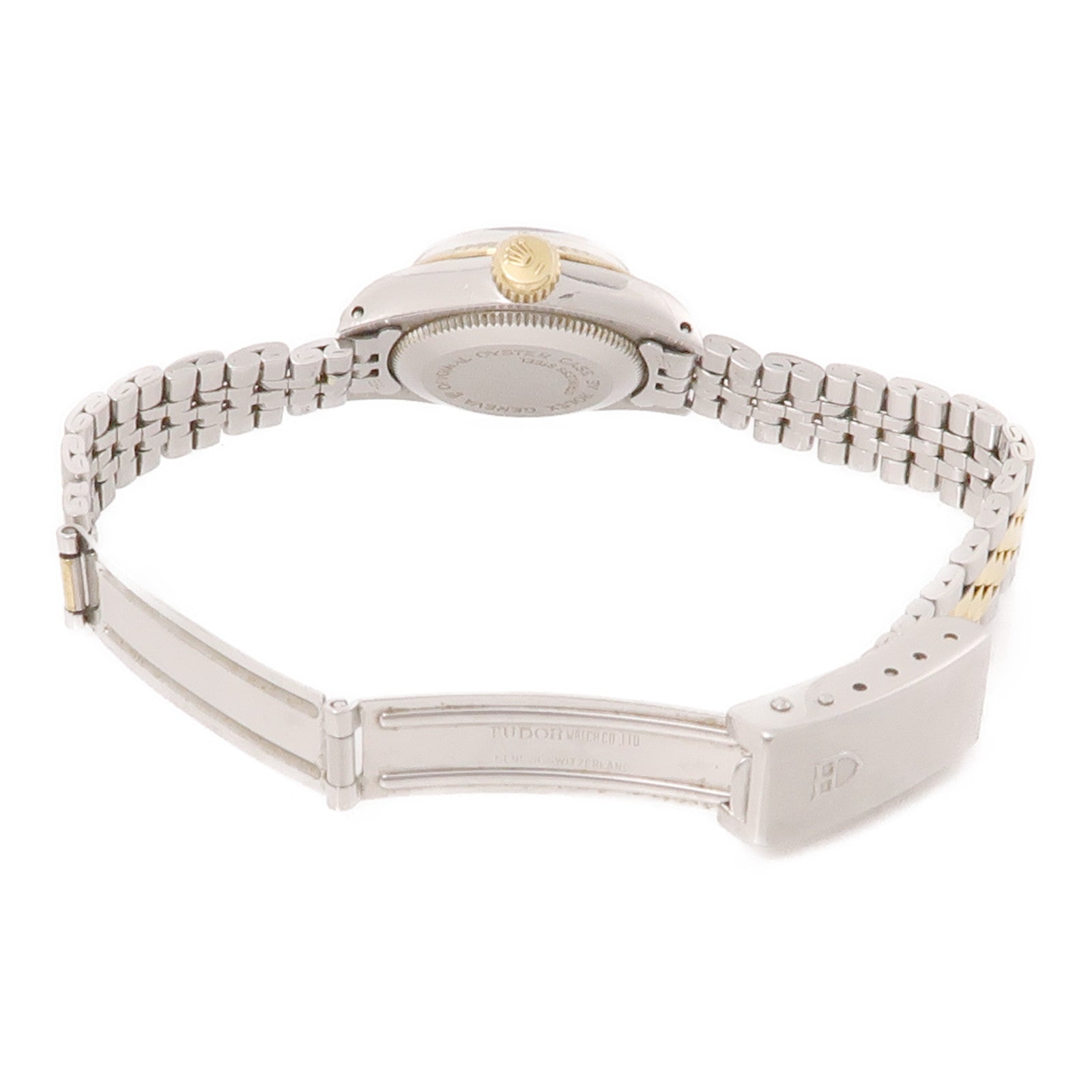 TUDOR Princess Oysterdate 18K黃金手錶自動機芯
