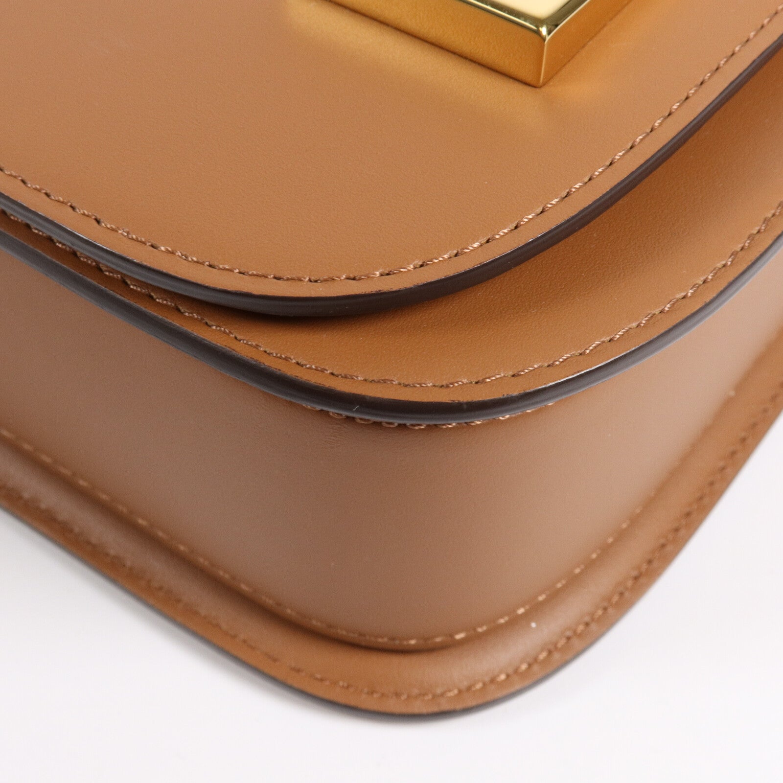 Delvaux 牛皮皮革Lingot Small肩背袋