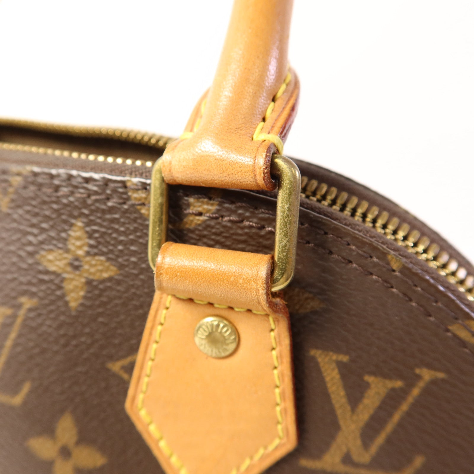 LOUIS VUITTON Monogram Alma BB金扣手挽肩背兩用袋