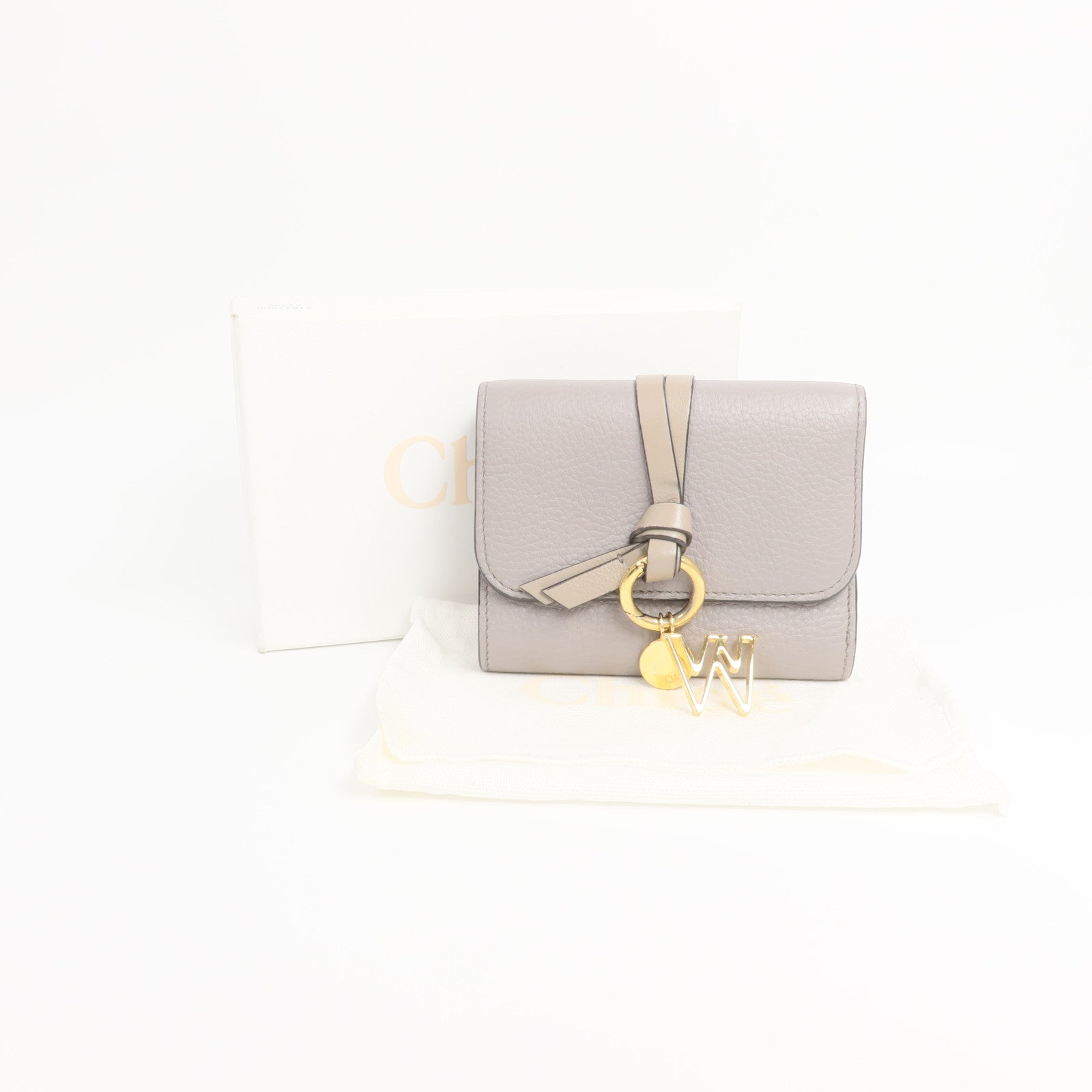 Chloe 牛皮皮革Tri-Fold Wallet錢包