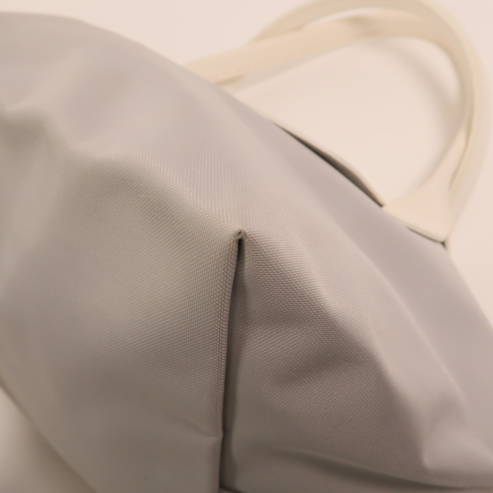 Longchamp 尼龍Le Pliage Nendo銀扣手挽袋