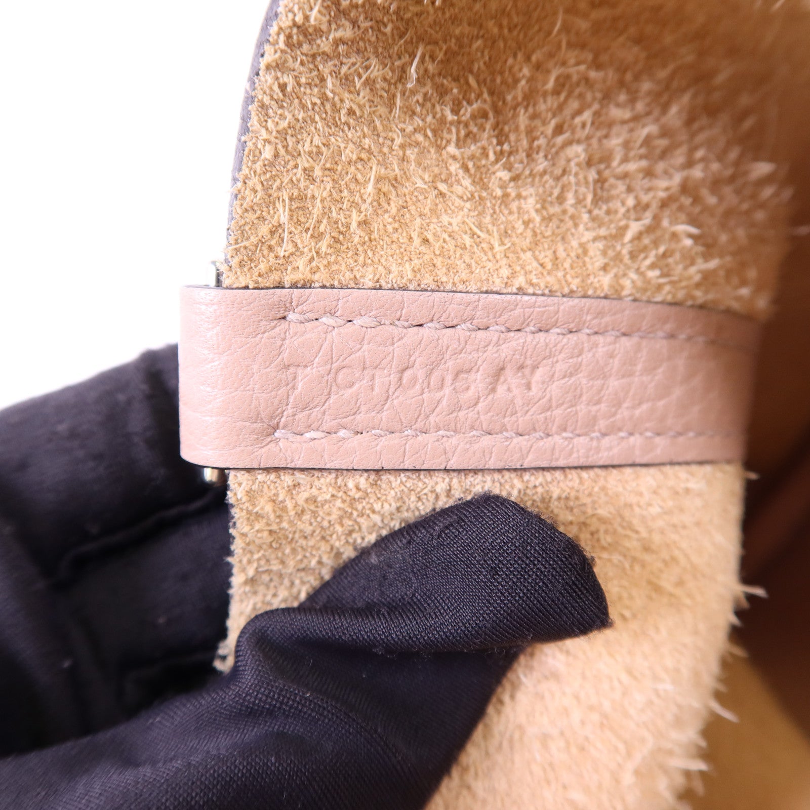 HERMES Clemence皮革Picotin PM銀扣手挽袋Glycine