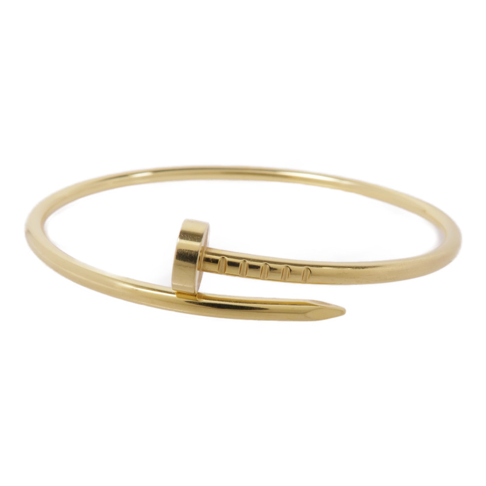 CARTIER 18K黃金Juste Un Clou手鐲