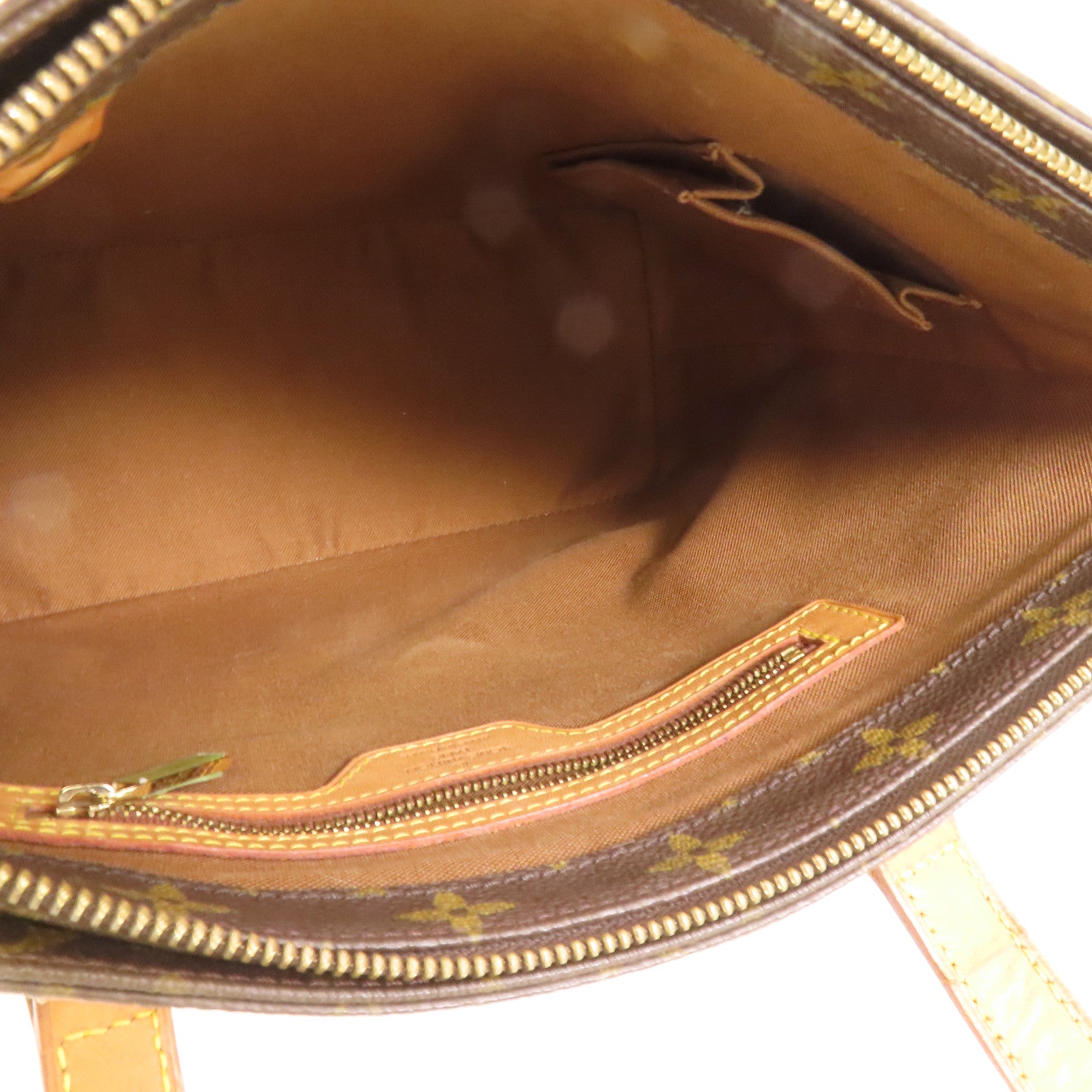 LOUIS VUITTON Monogram Cabas Piano金扣肩背袋