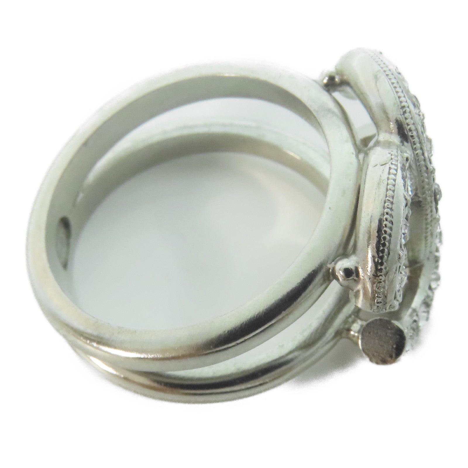 CHANEL 金屬Ring戒指US#6.5
