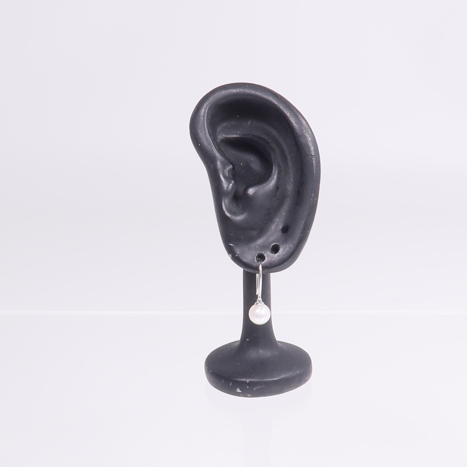 JEWELRY 18K白金Earring珍珠耳環