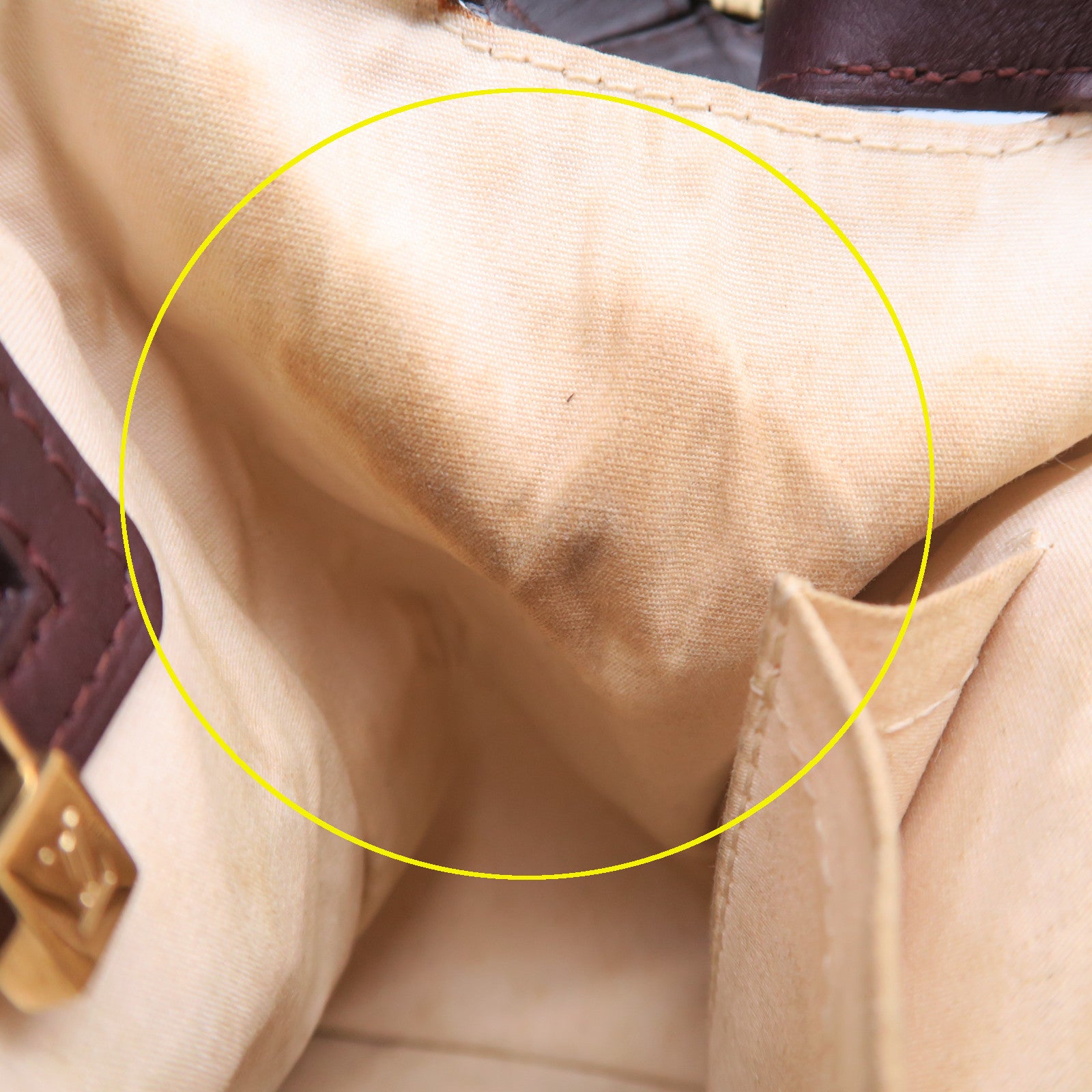 LOUIS VUITTON 【激減優惠】Monogram Mini Josephine PM金扣手挽袋紅色