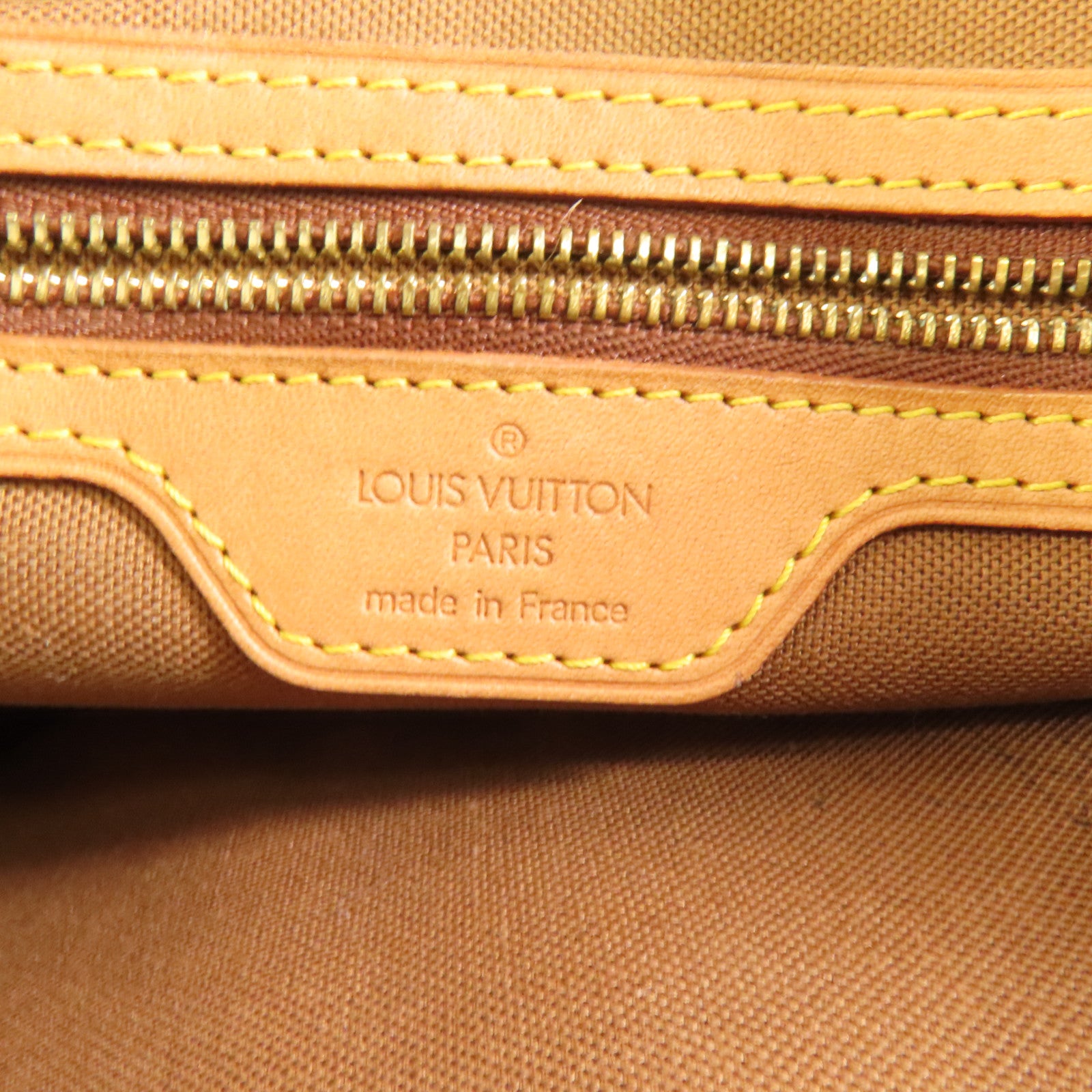LOUIS VUITTON Monogram Cabas Piano金扣肩背袋