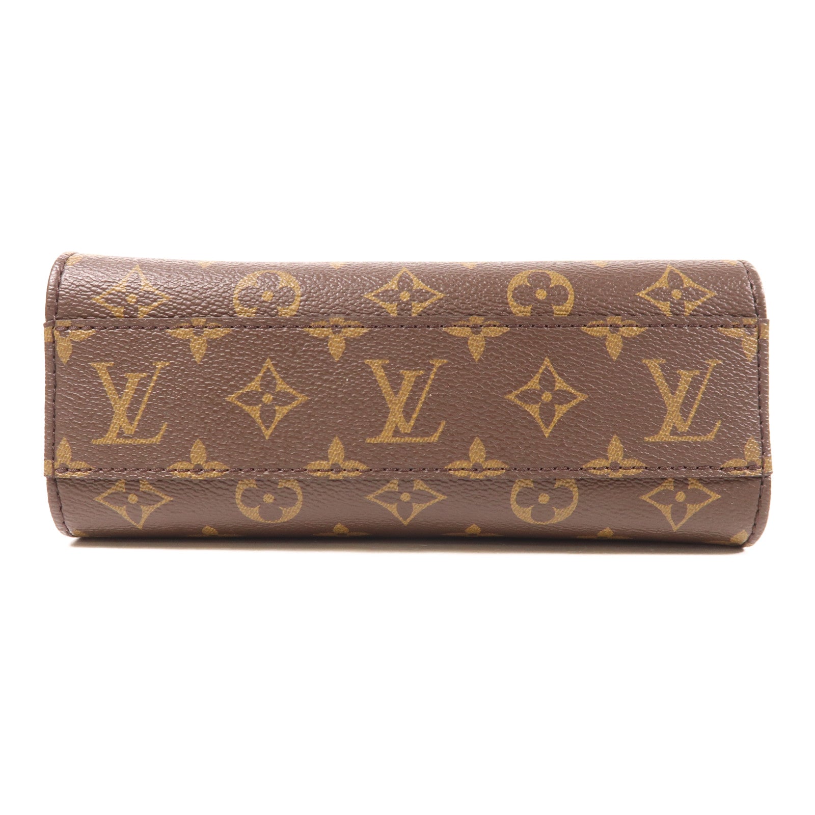 LOUIS VUITTON LV GHW Sac Plat BB 2 Way Shoulder Bag M46265 Monogram Brown