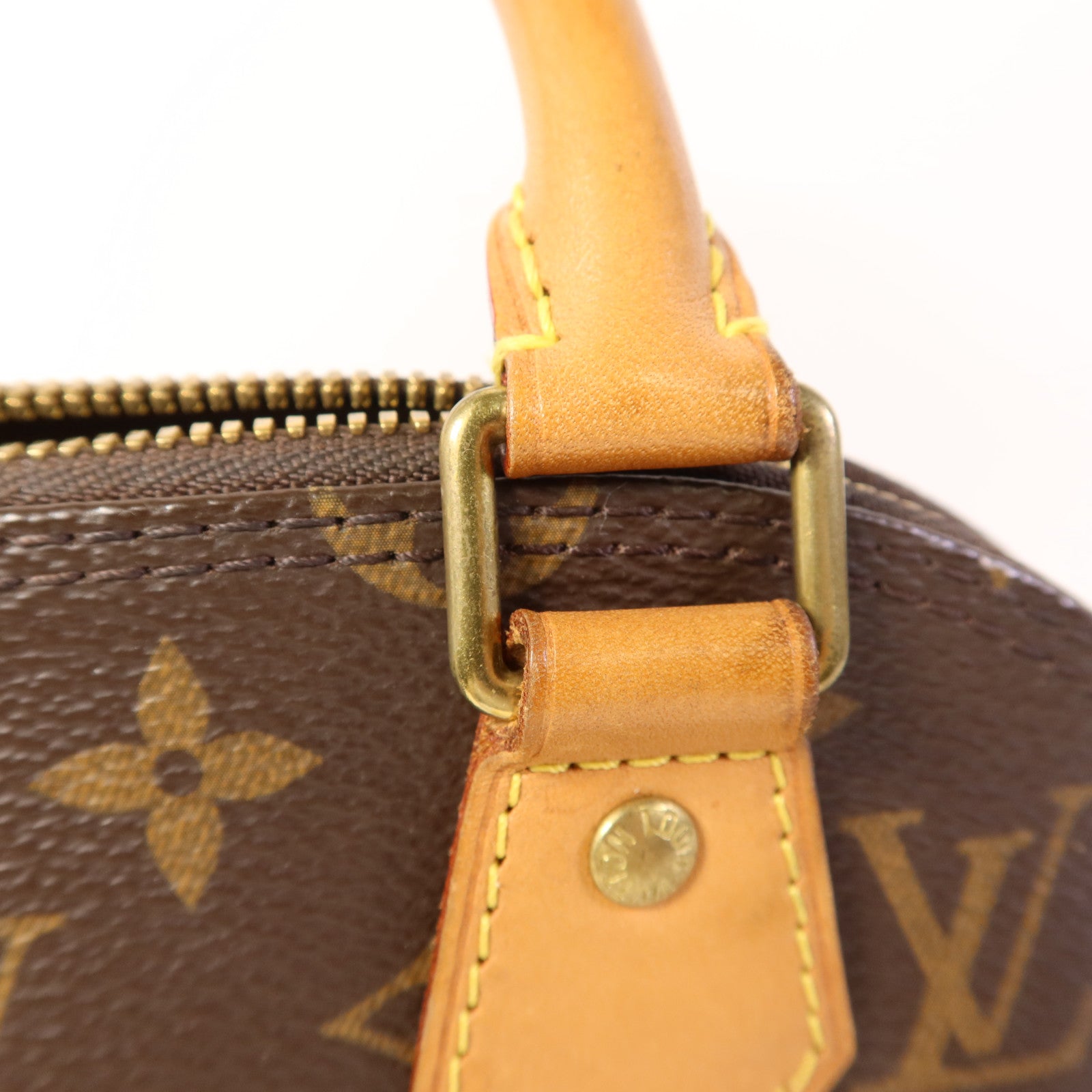LOUIS VUITTON Monogram Alma BB金扣手挽肩背兩用袋