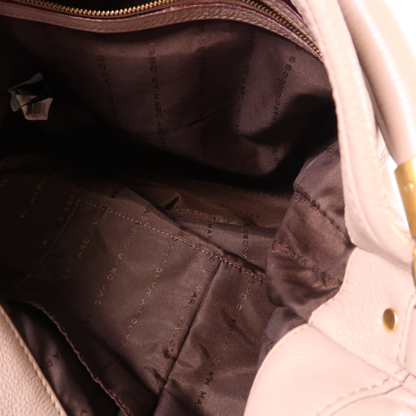 MARC JACOBS 牛皮皮革2 Way Shoulder Bag金扣手挽肩背兩用袋