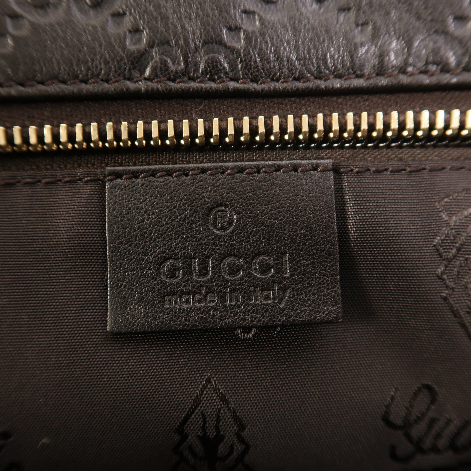 GUCCI 牛皮皮革Tote Bag肩背袋