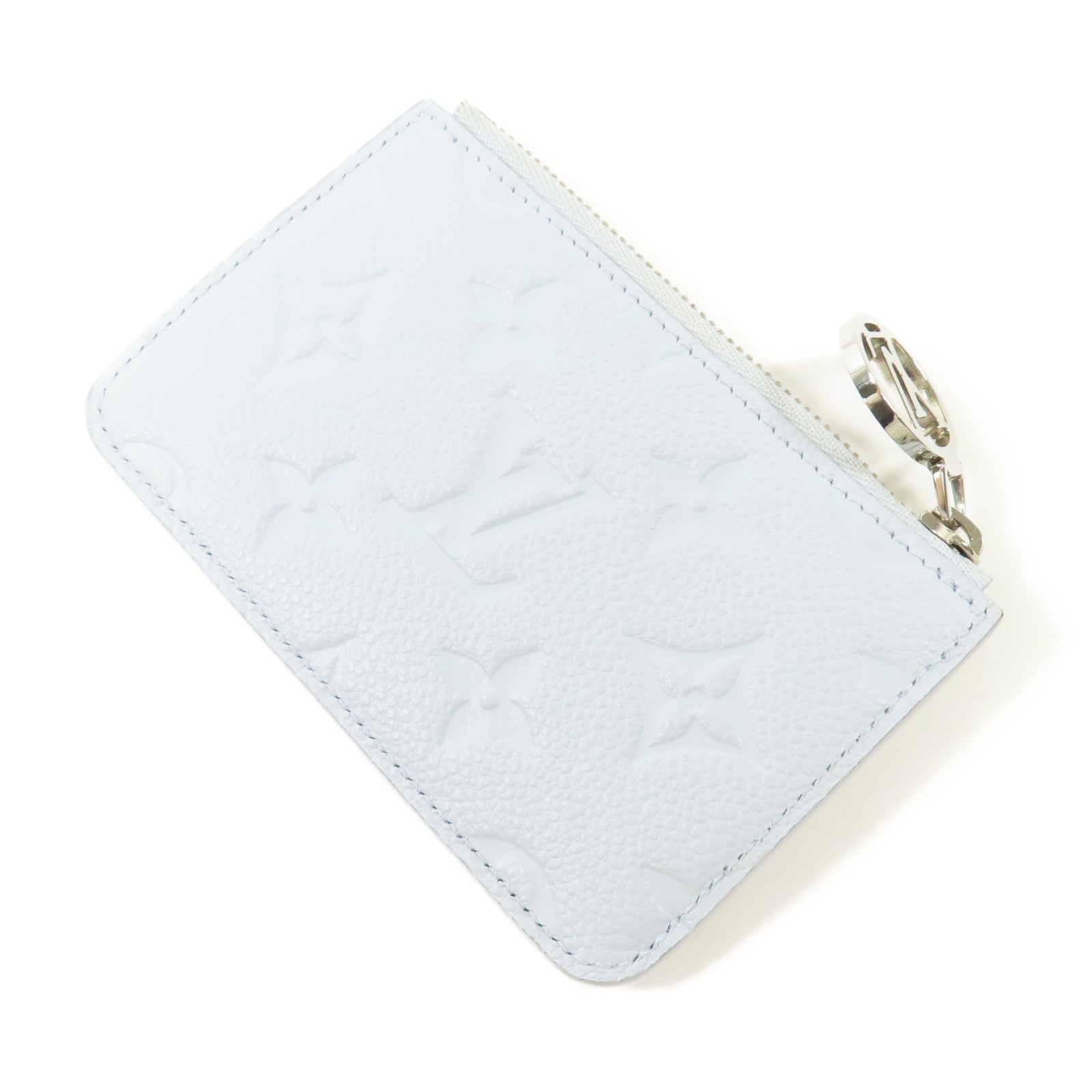 LOUIS VUITTON Monogram Empreinte Romy Card Holder銀扣卡片套