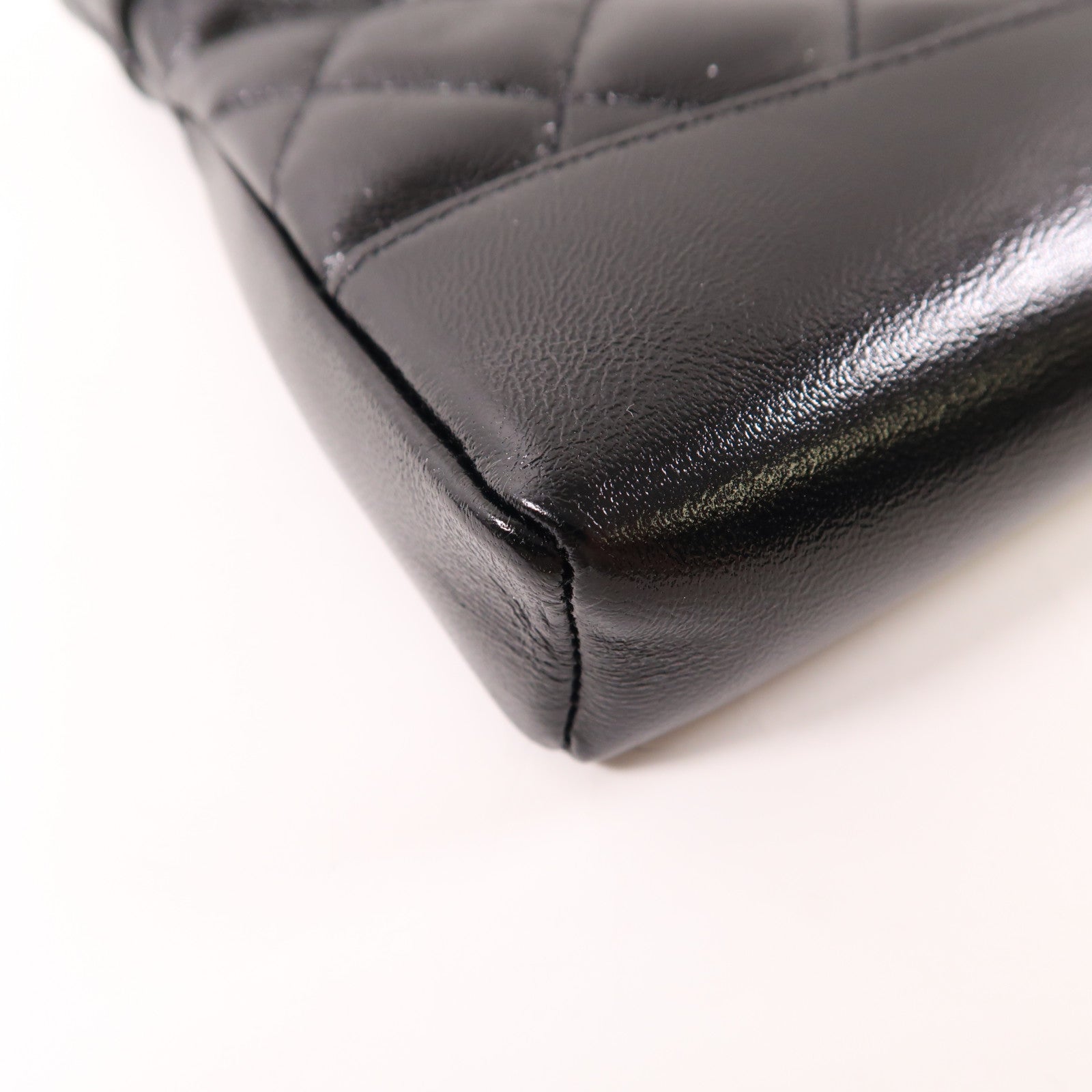 CHANEL 牛皮皮革Nano 31手挽肩背兩用袋黑色