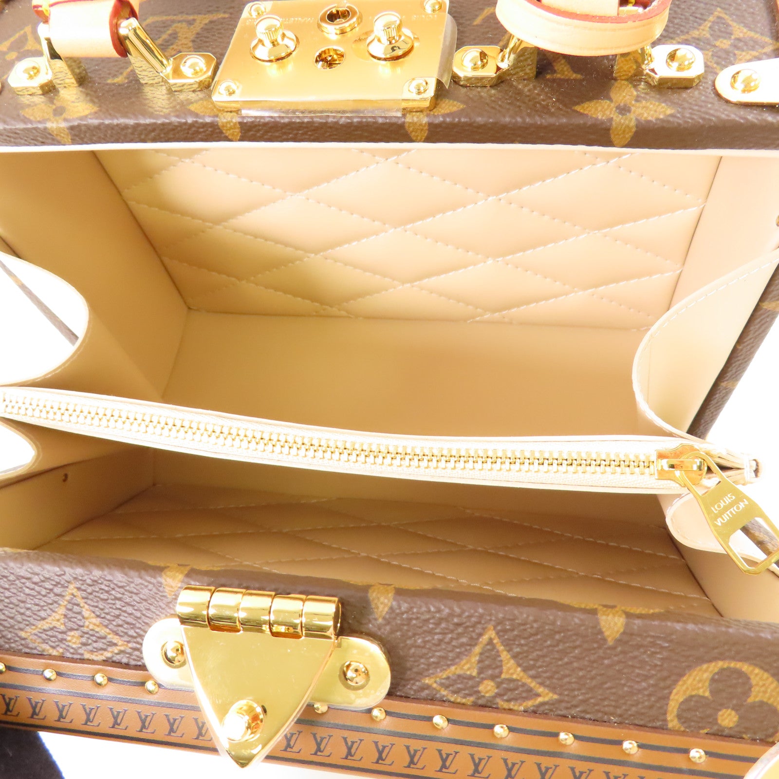 LOUIS VUITTON 【激減優惠】Monogram Petite Valise金扣手挽肩背兩用袋