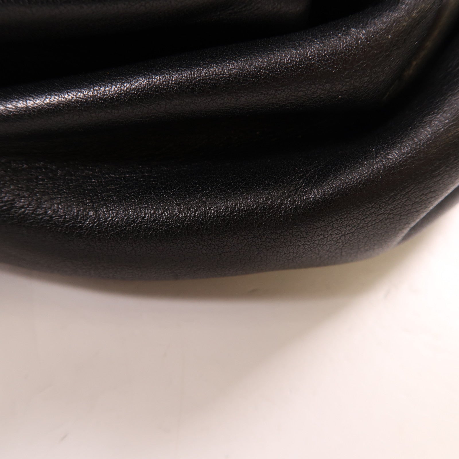 BOTTEGA VENETA 羊皮皮革Belt Bag金扣腰包黑色