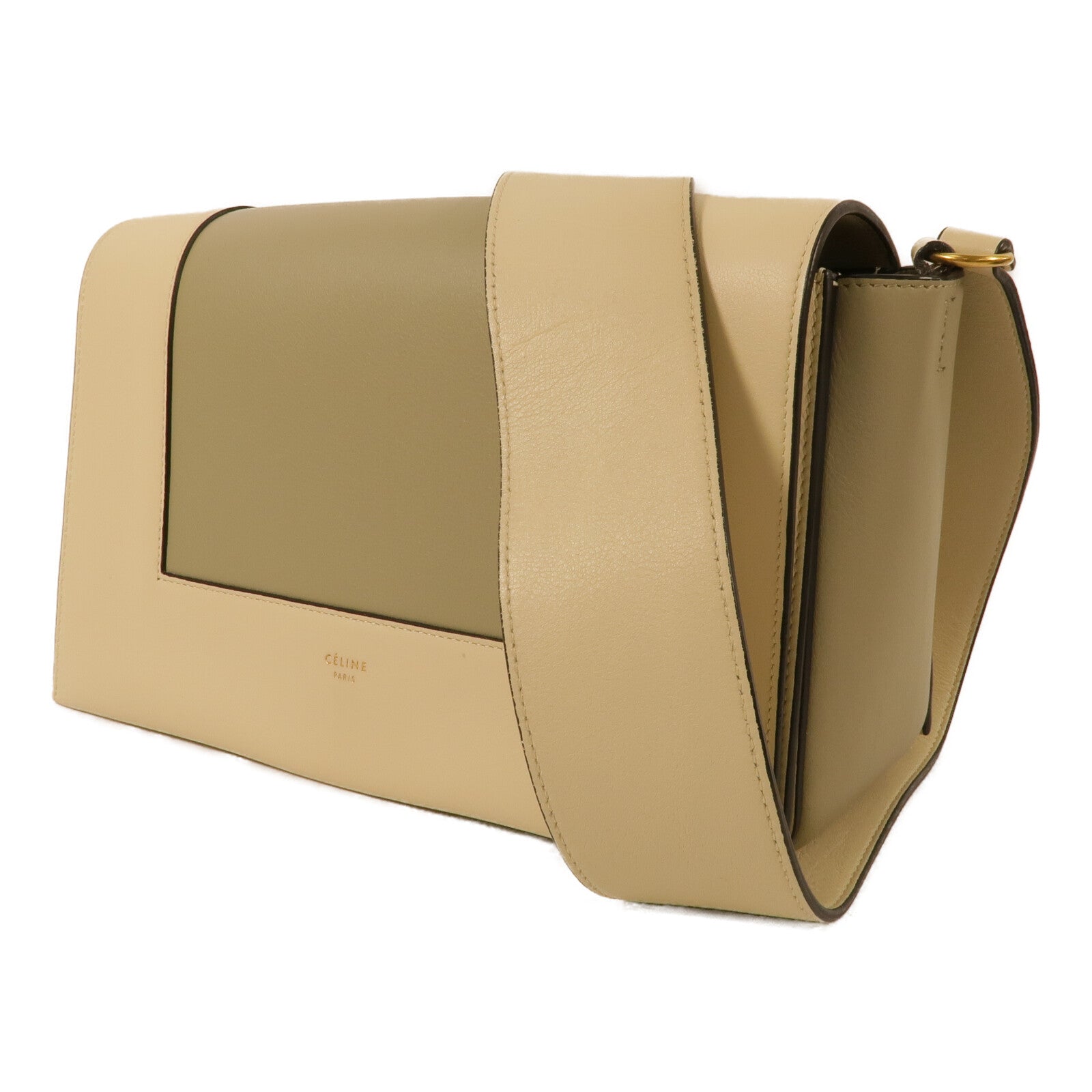 CELINE 牛皮皮革Frame肩背袋