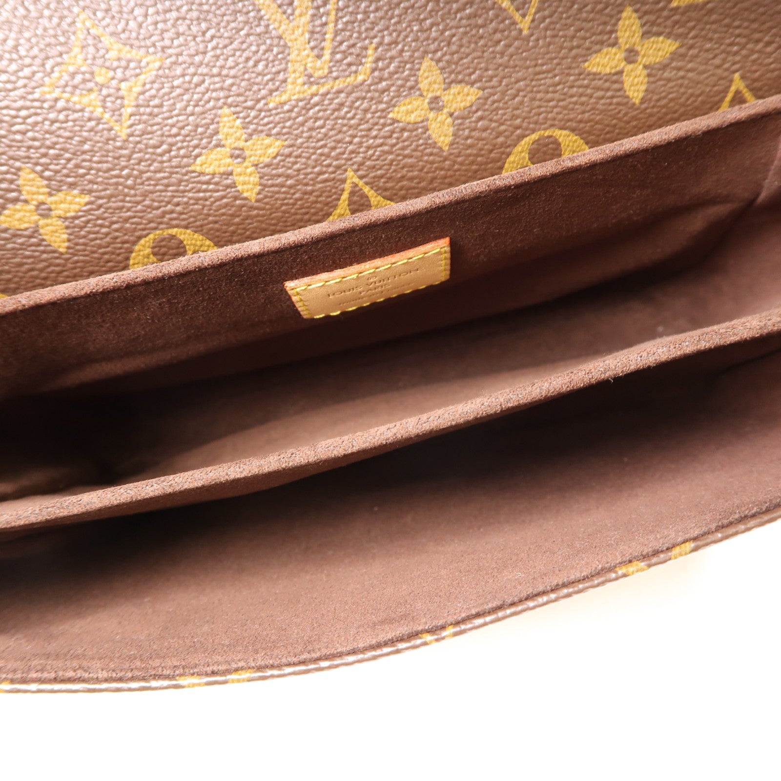 LOUIS VUITTON Monogram Pochette Metis MM金扣手挽肩背兩用袋棕色