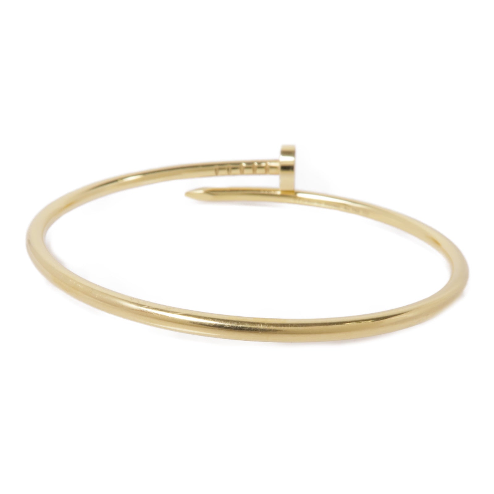 CARTIER 18K黃金Juste Un Clou手鐲