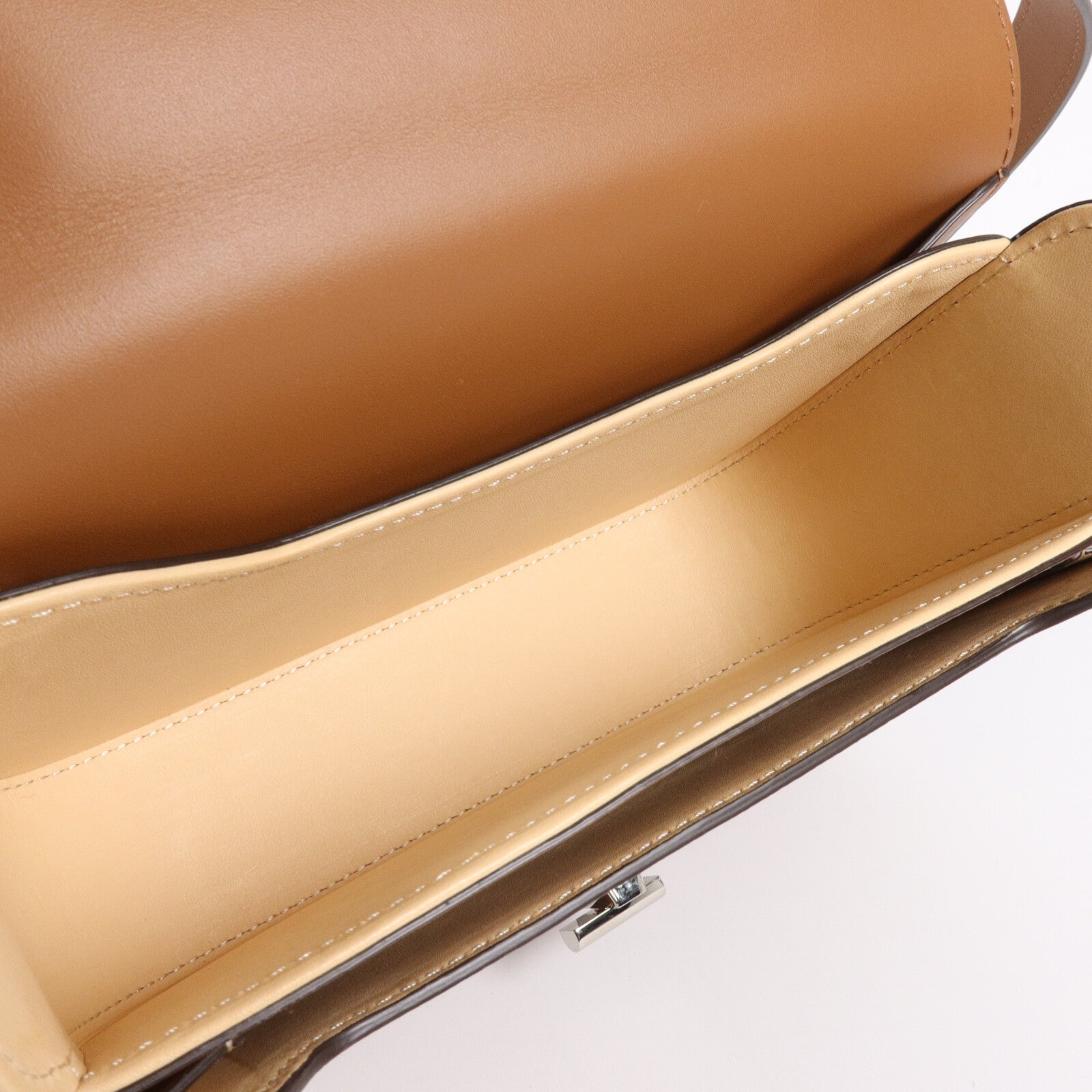 Delvaux 牛皮皮革Lingot Small肩背袋