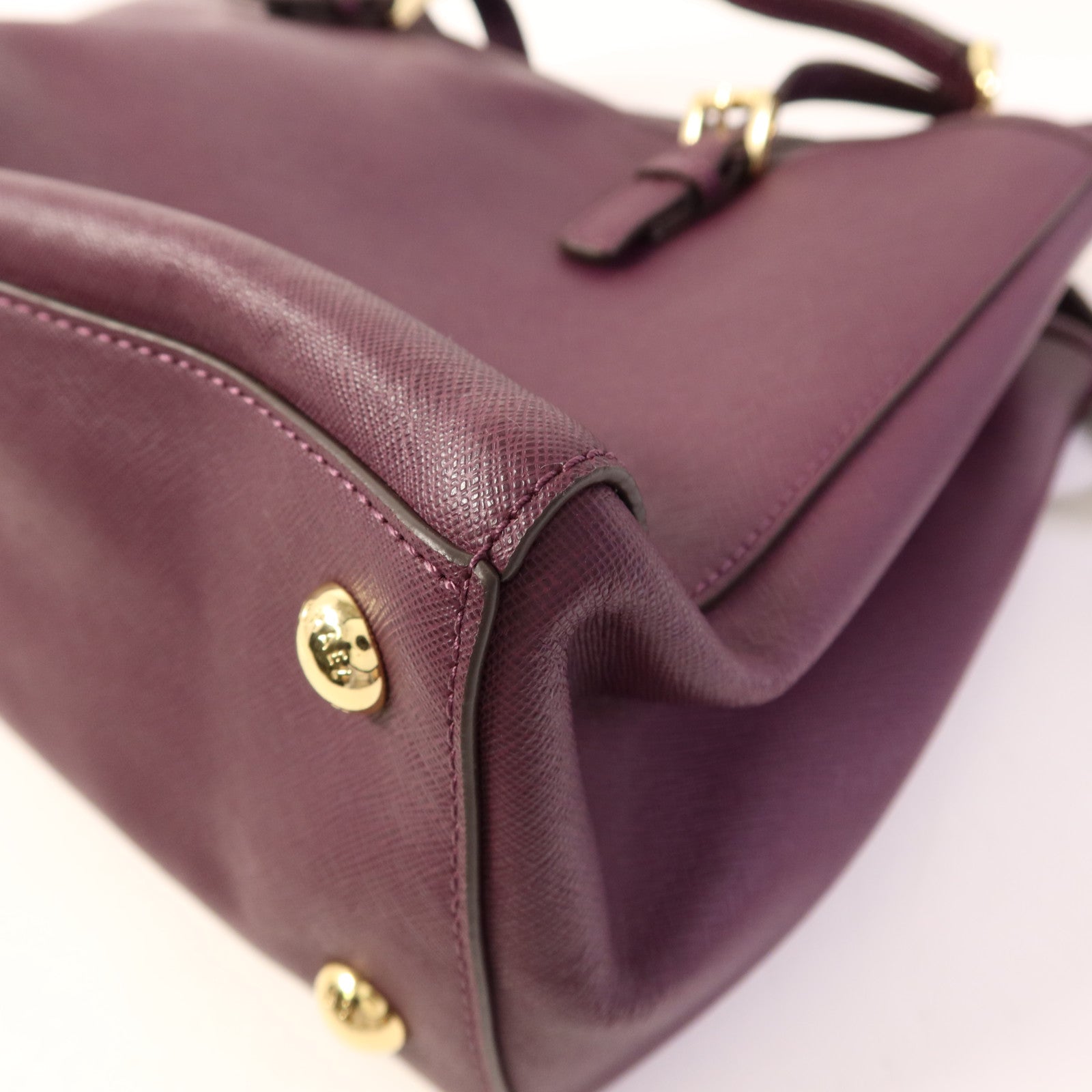 Michael Kors 塗層帆布2 Way Shoulder金扣手挽肩背兩用袋