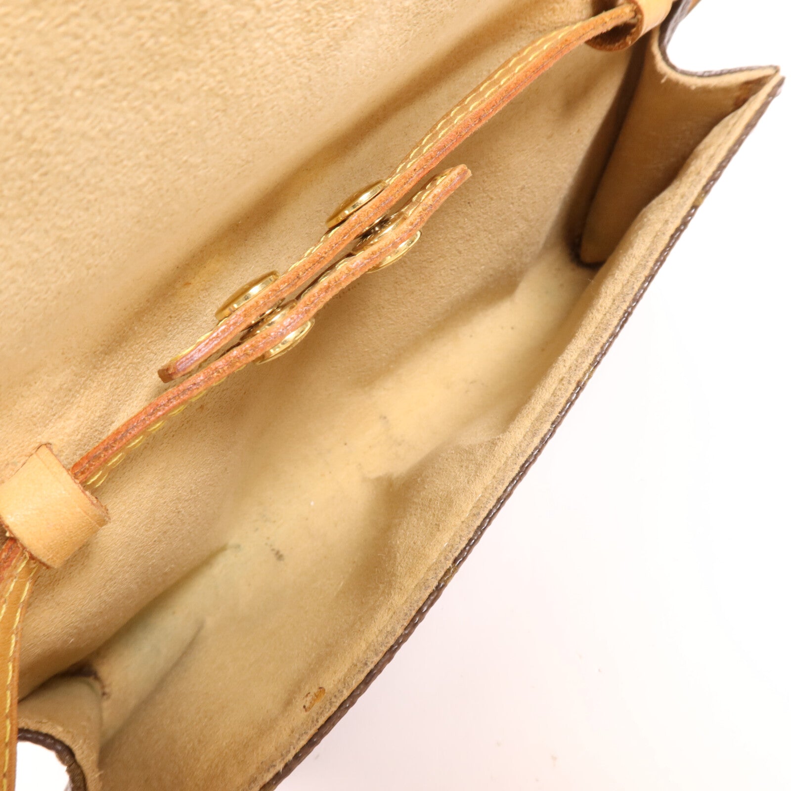 LOUIS VUITTON 【萬聖節商品】Monogram Pochette Twin PM金扣肩背袋