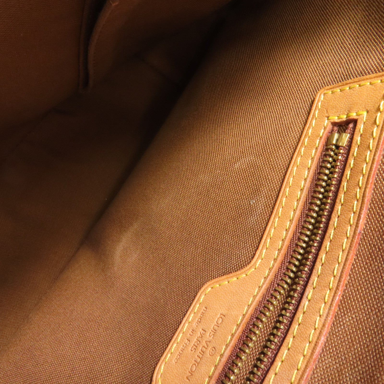 LOUIS VUITTON Monogram Cabas Piano金扣肩背袋