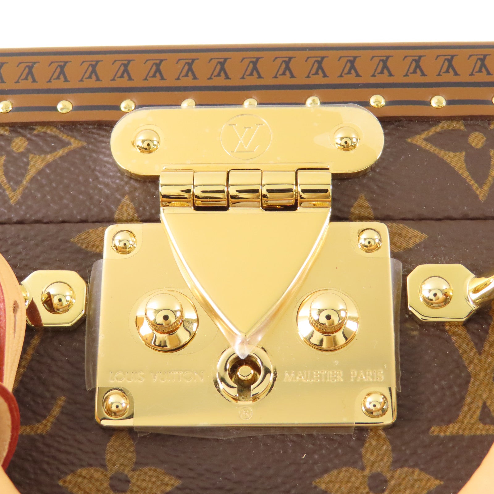 LOUIS VUITTON 【激減優惠】Monogram Petite Valise金扣手挽肩背兩用袋