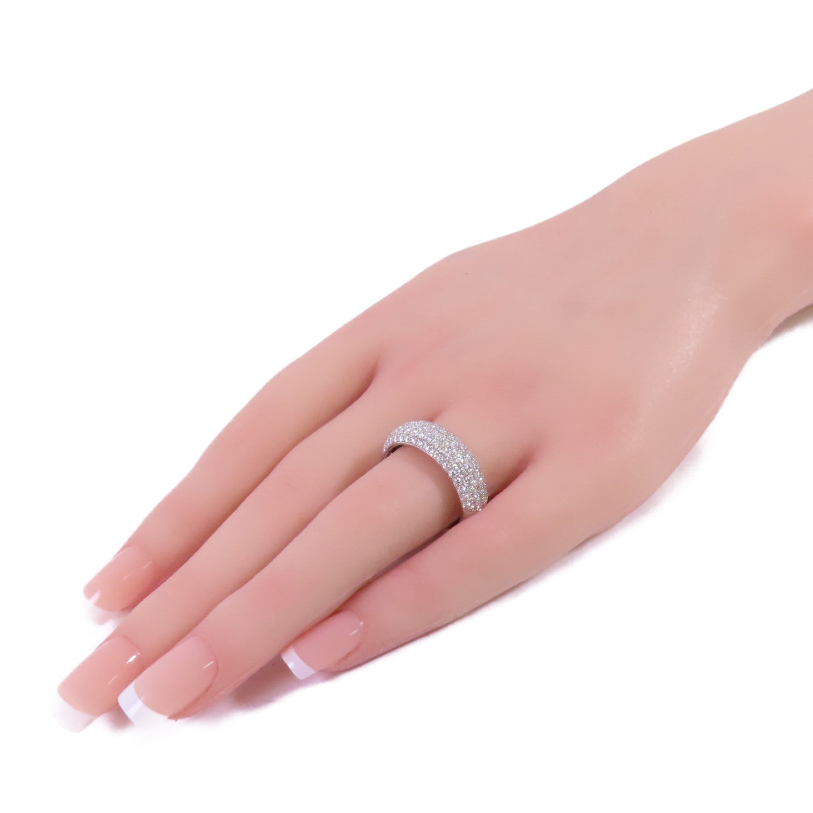 JEWELRY 18K白金Diamond Ring 1.497ct鑽石戒指US#9.25