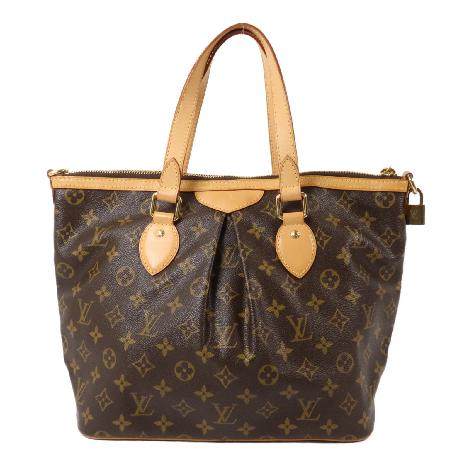 LOUIS VUITTON Monogram Palermo PM手挽肩背兩用袋