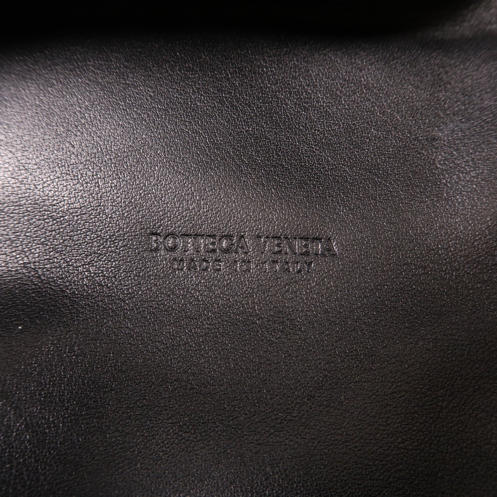 BOTTEGA VENETA 羊皮皮革Belt Bag金扣腰包黑色