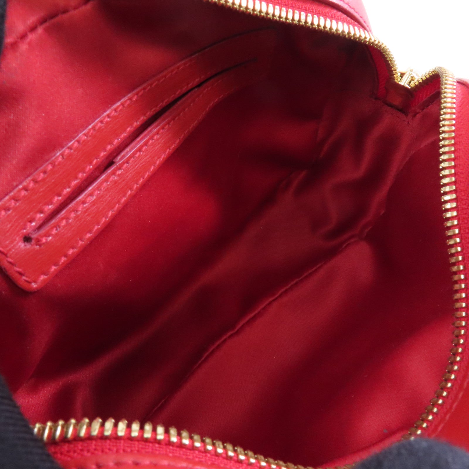 Salvatore Ferragamo 牛皮皮革Shoulder Bag金扣肩背袋紅色