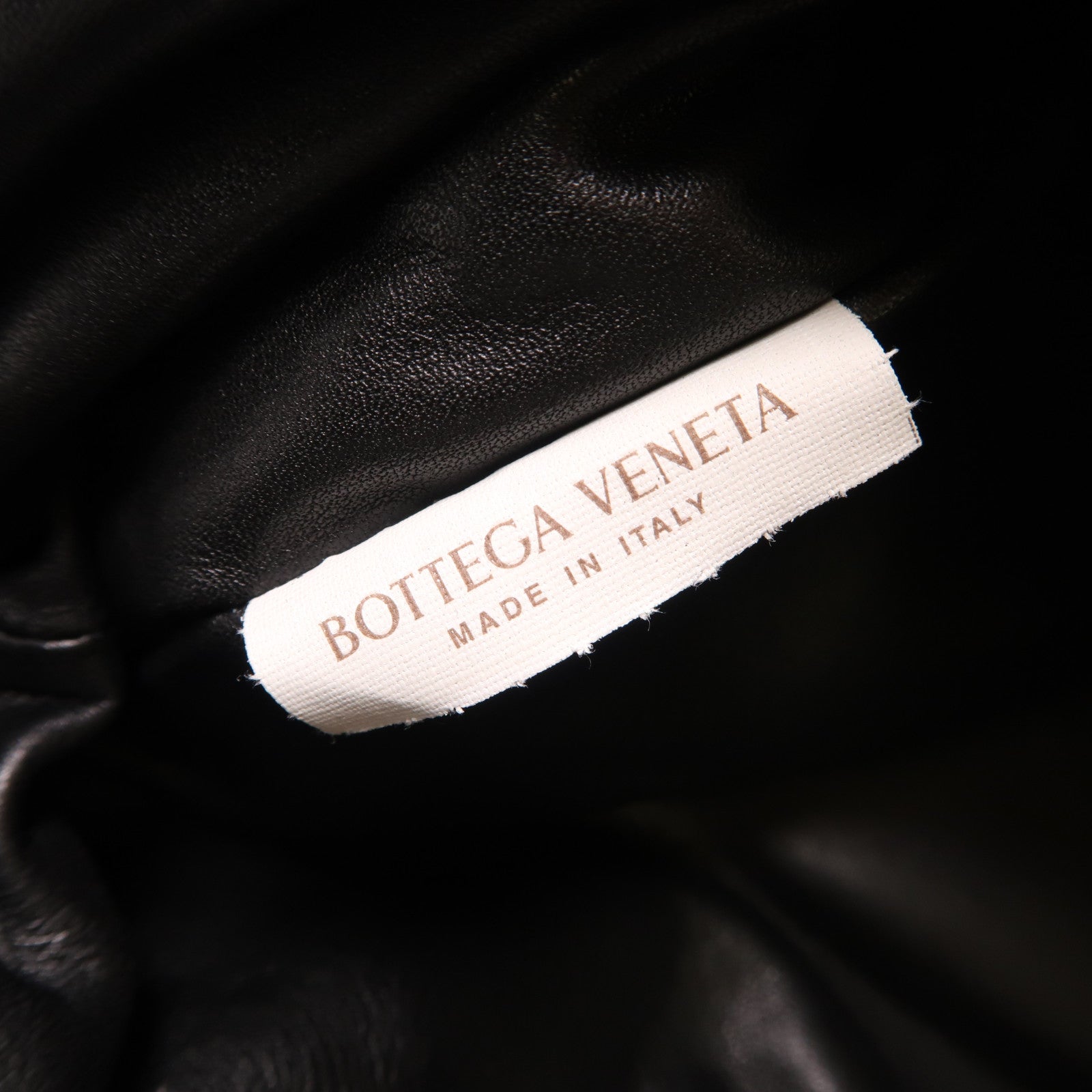 BOTTEGA VENETA 羊皮皮革Belt Bag金扣腰包黑色
