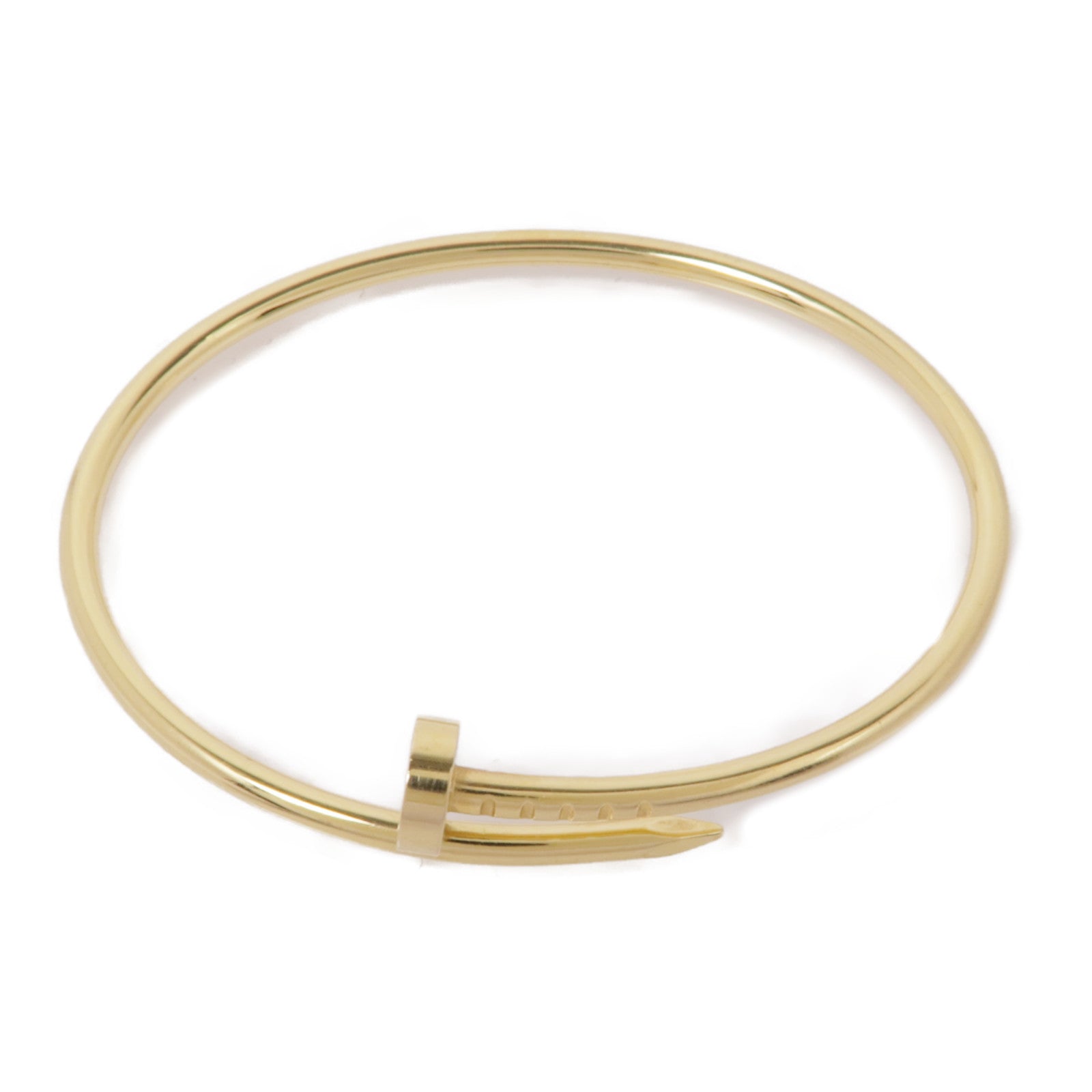 CARTIER 18K黃金Juste Un Clou手鐲