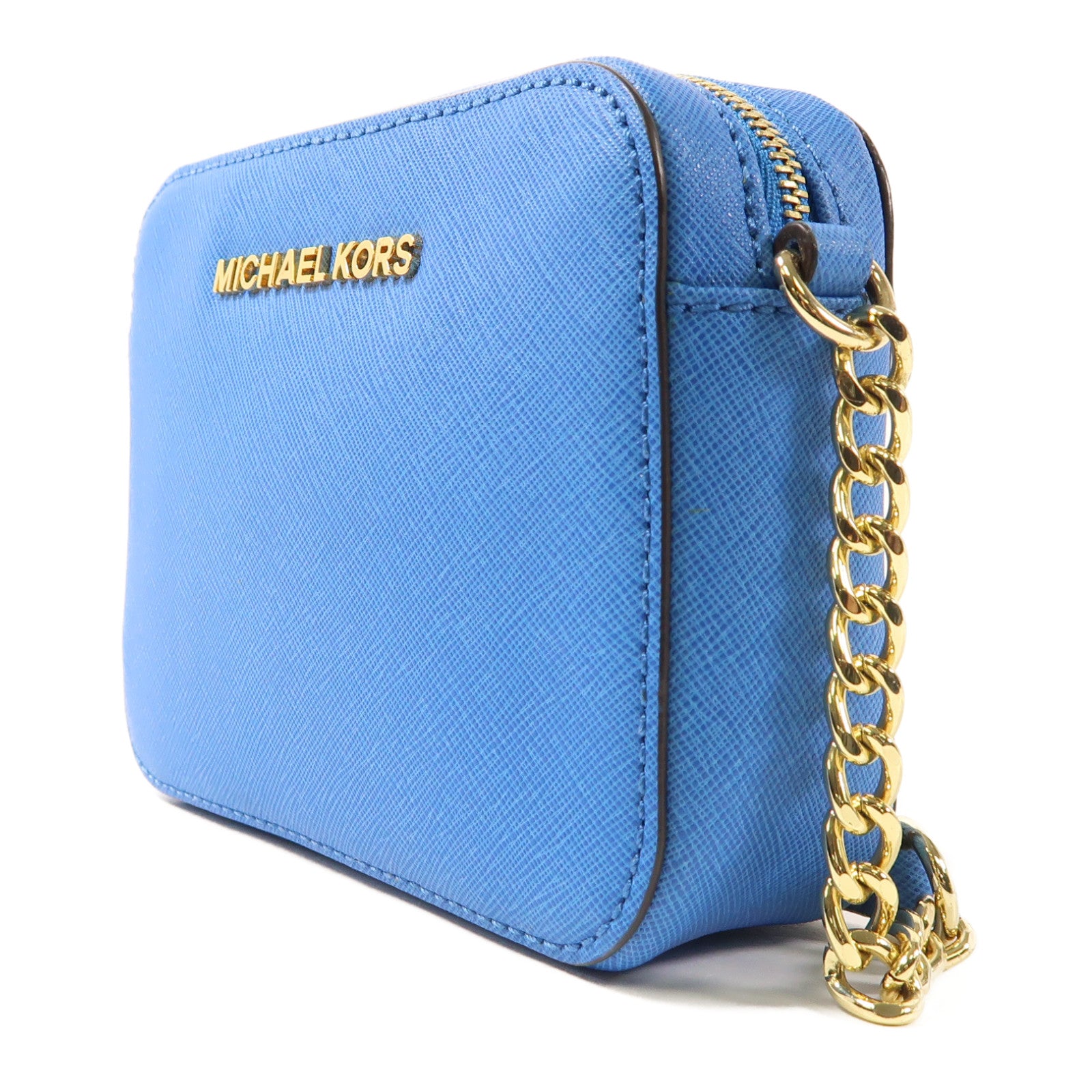 Michael Kors 【激減優惠】牛皮皮革Chain Shoulder金扣肩背袋