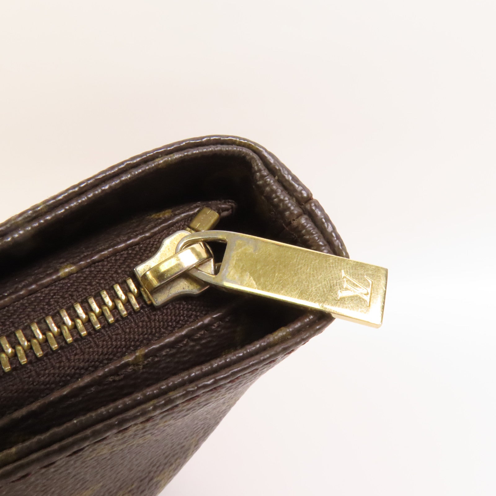 LOUIS VUITTON Monogram Cabas Piano金扣肩背袋