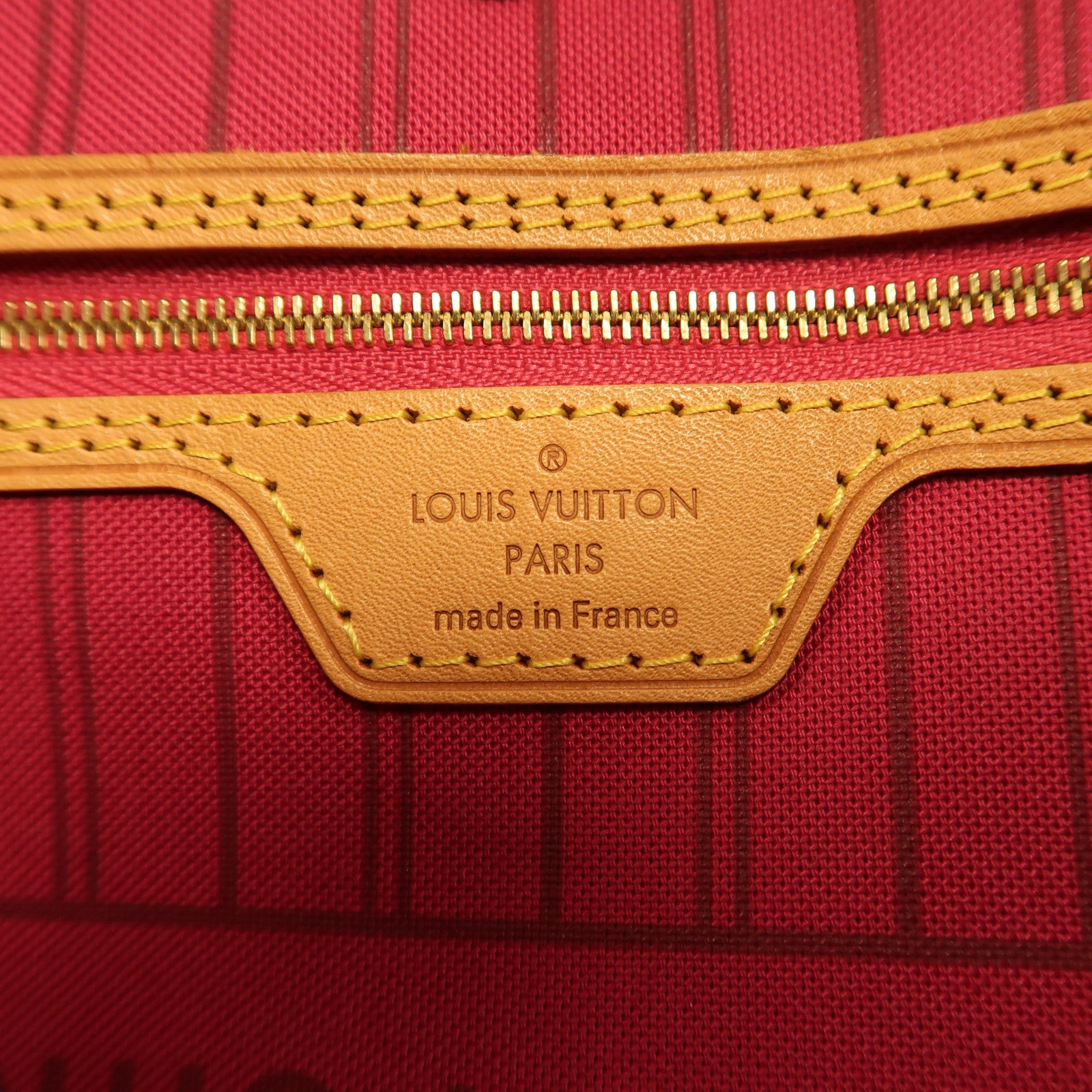 LOUIS VUITTON Monogram Neverfull MM Patches金扣肩背袋啡色