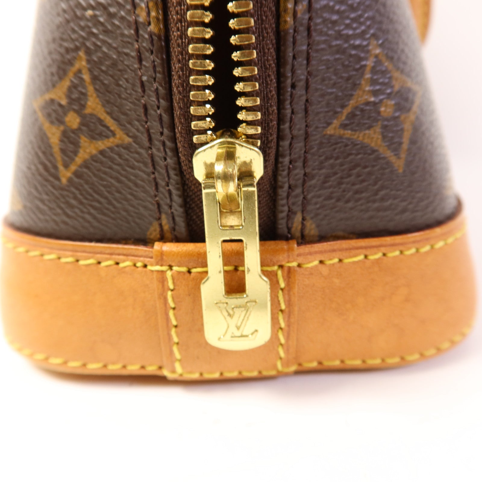 LOUIS VUITTON Monogram Alma BB金扣手挽肩背兩用袋