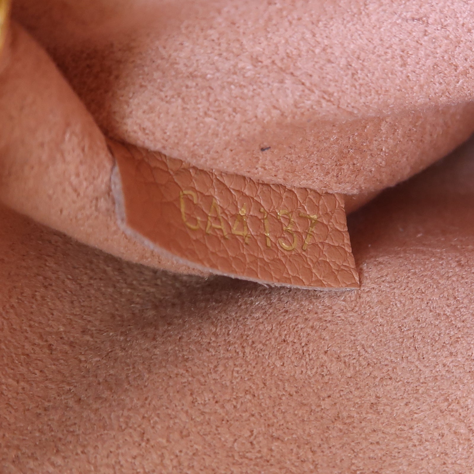LOUIS VUITTON Monogram Saint Placide金扣鏈帶肩背袋啡色/粉紅色