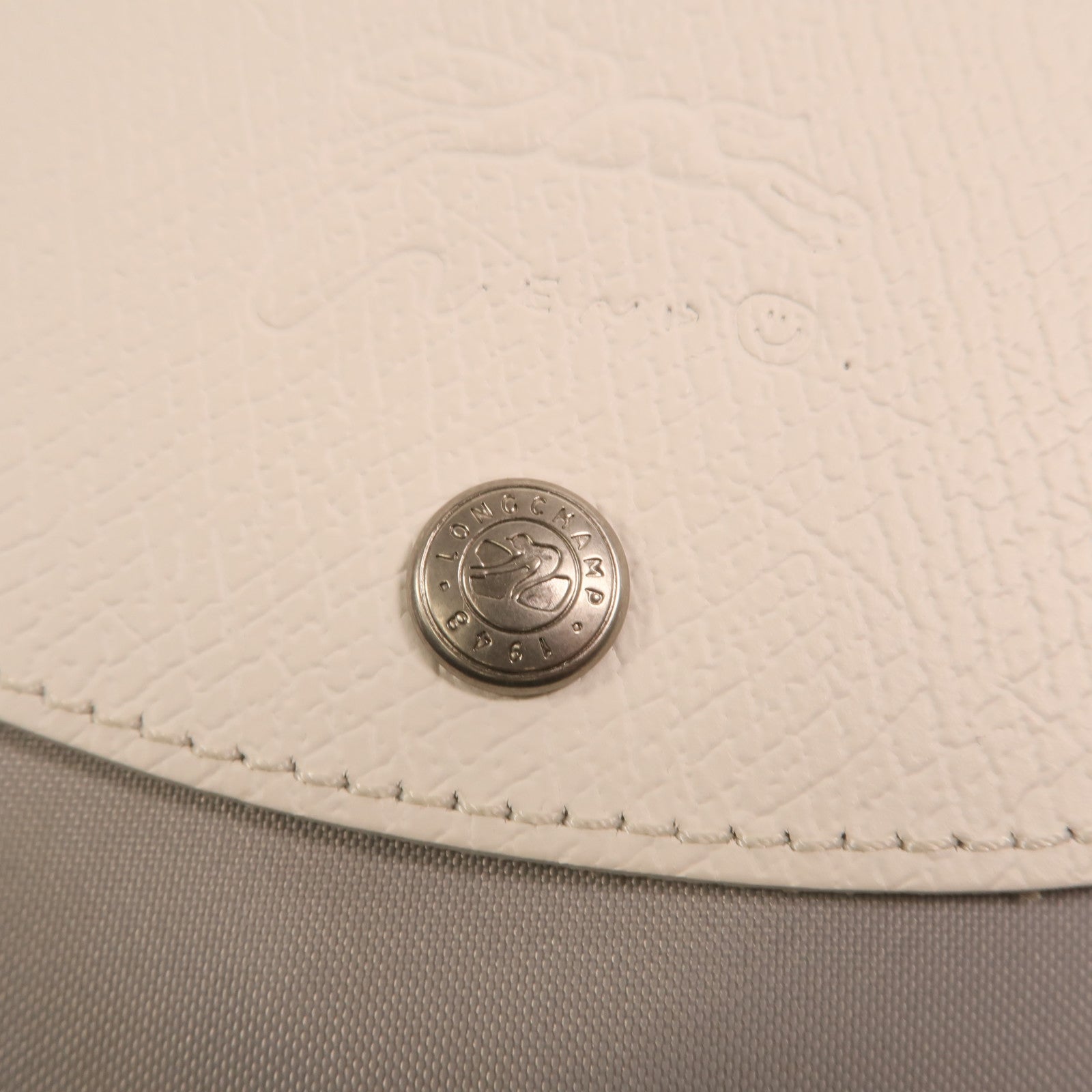 Longchamp 尼龍Le Pliage Nendo銀扣手挽袋