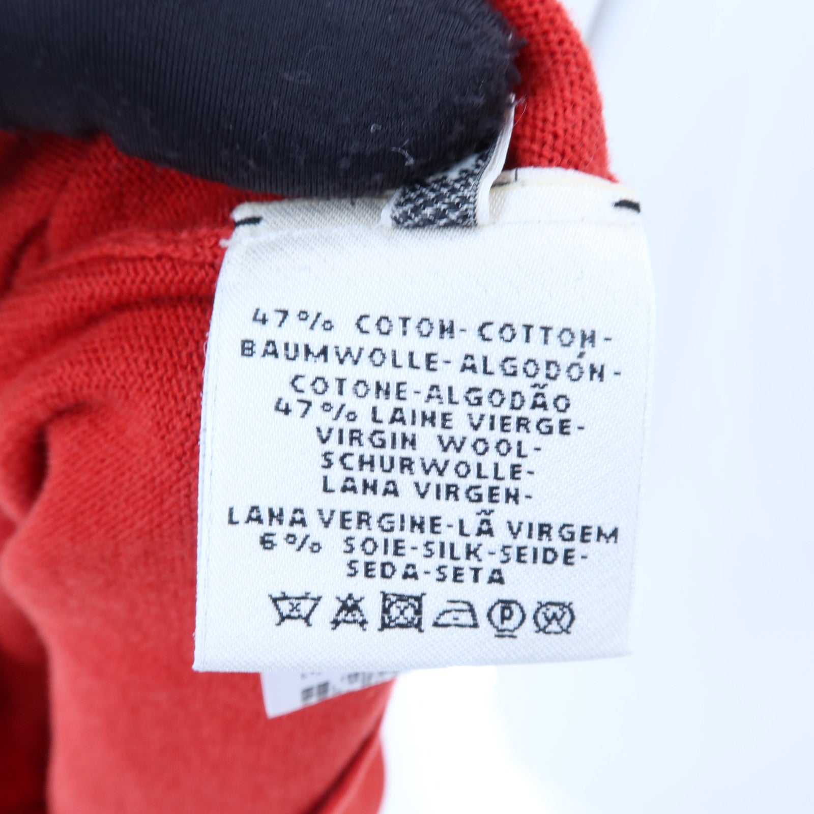 HERMES Cotton/Wool H-Lift Knitting sweater針織