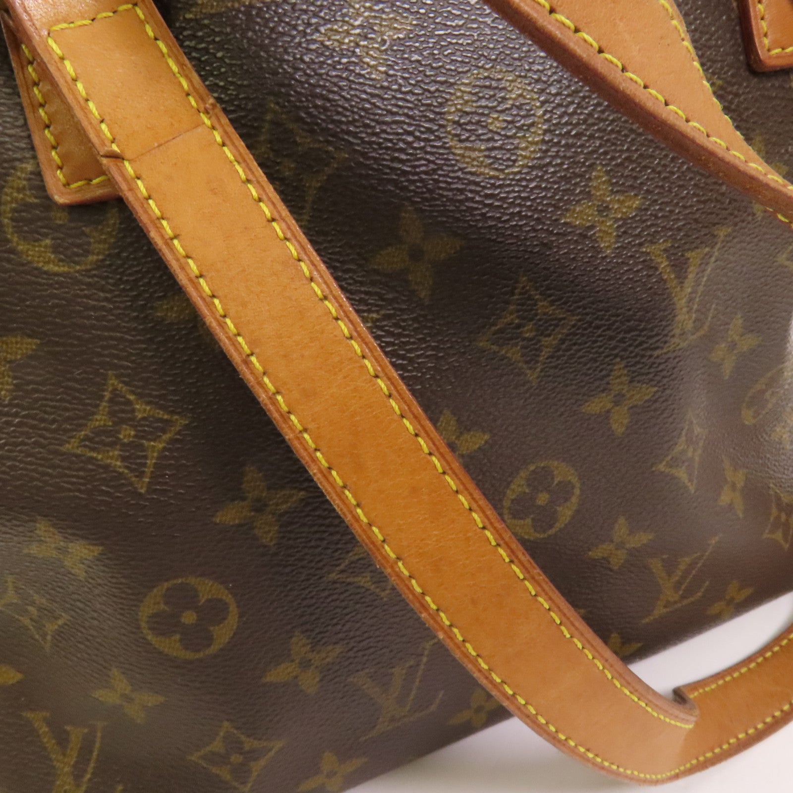 LOUIS VUITTON Monogram Cabas Piano金扣肩背袋