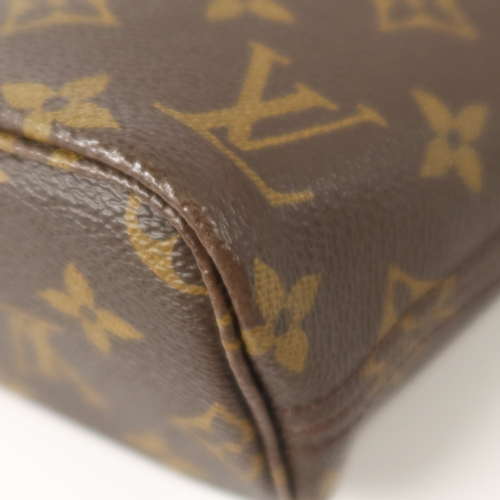 LOUIS VUITTON Monogram Neverfull BB金扣手挽肩背兩用袋